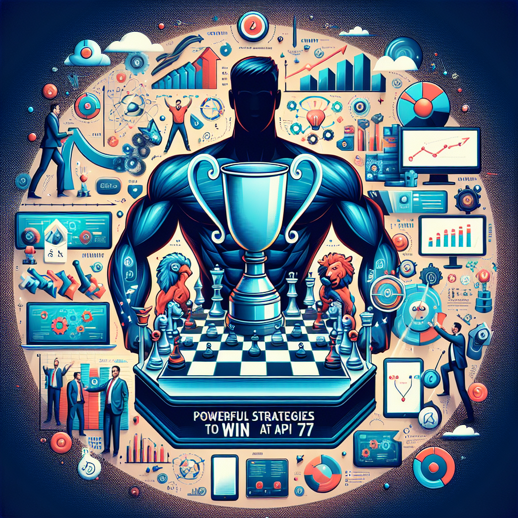 Strategi Ampuh untuk Menang di API77